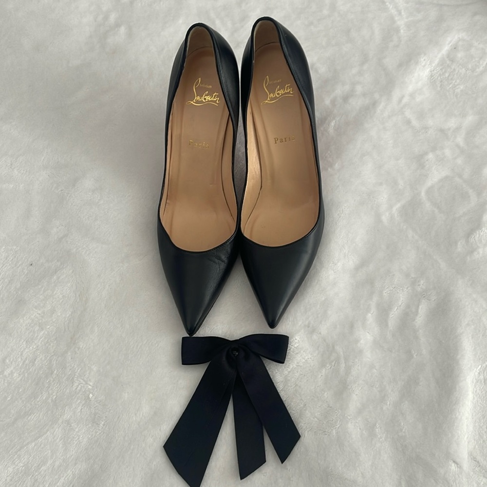 Christian Louboutin Apostrophy 100 Leather Pump